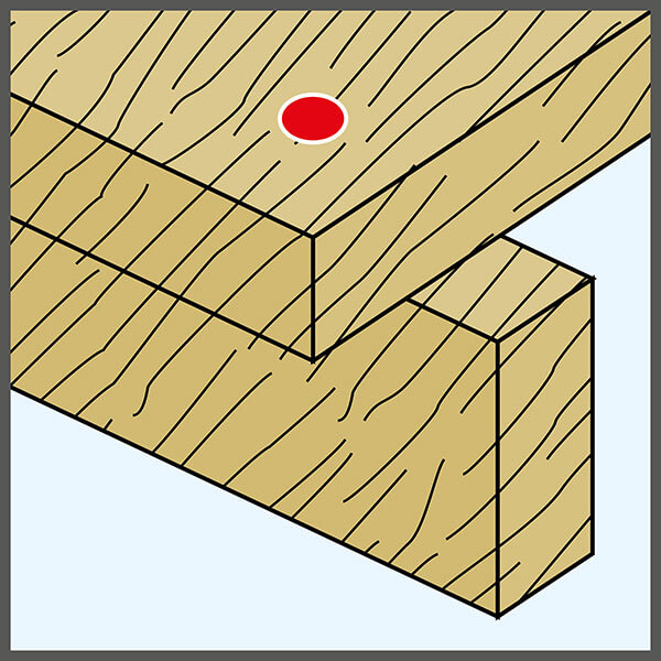 Madera/OSB contra madera