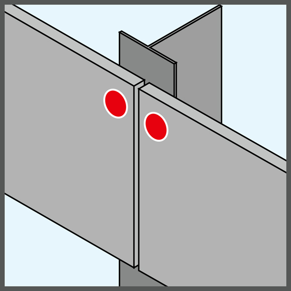 Panel de fachada contra aluminio
