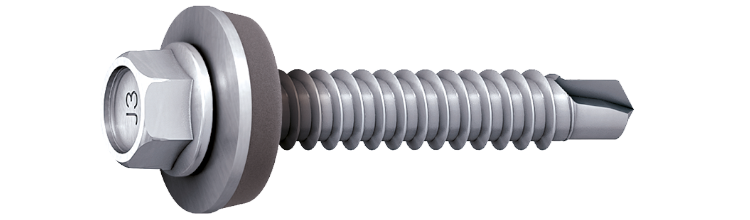 Imagen de Tornillo autotaladrante para lámina de acero perfilada JT3-3
