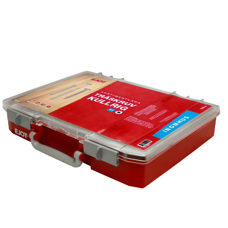 Imagen de Sortimentlåda Träskruv Kullrig C1 inomhus