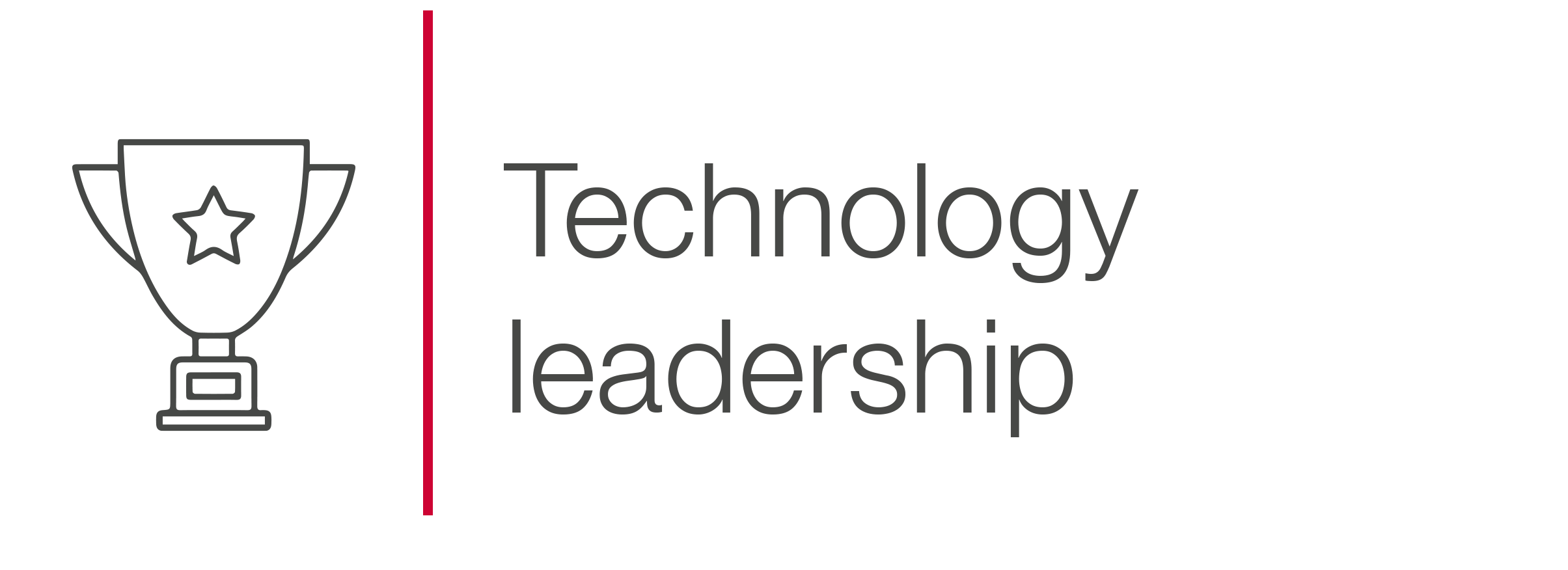 Technology leadership